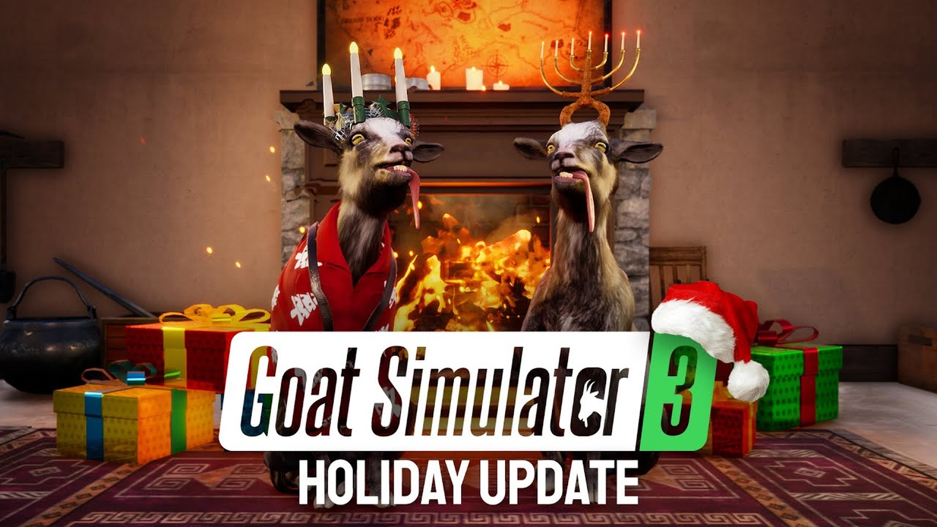 Karácsonyi frissítés jött a Goat Simulator 3-ba