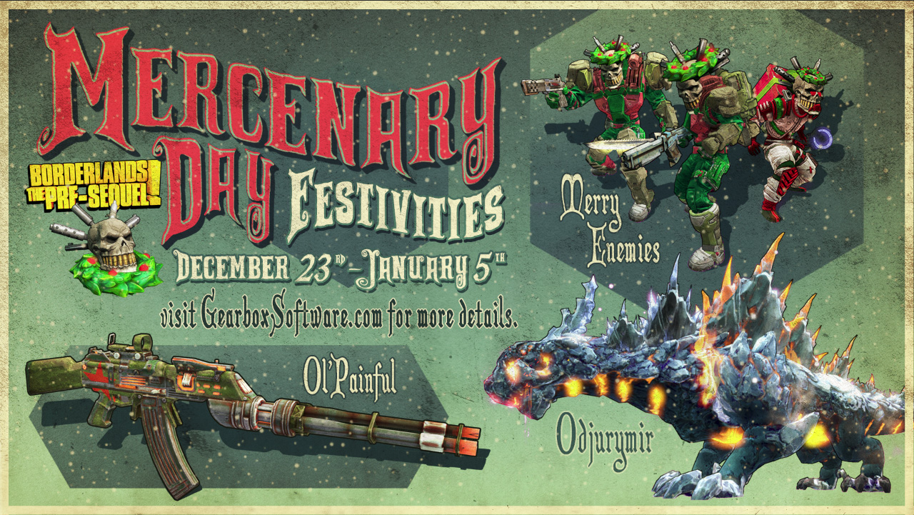 Karácsonyi őrület a Borderlands: The Pre-Sequel-ben