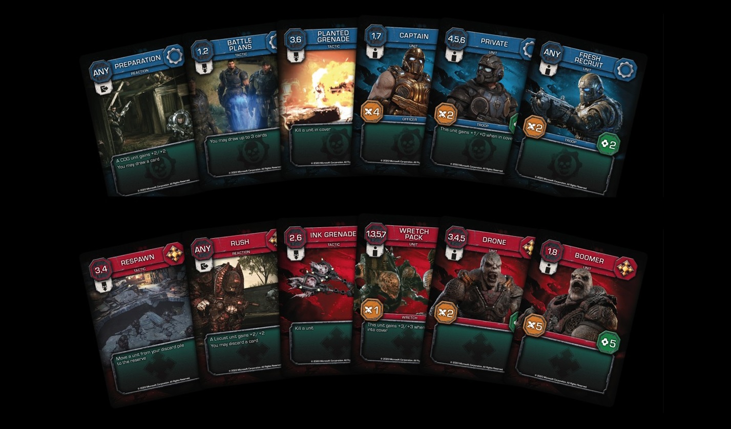 Kártyajátékot készítenek a Gears of War-sorozat alapján is