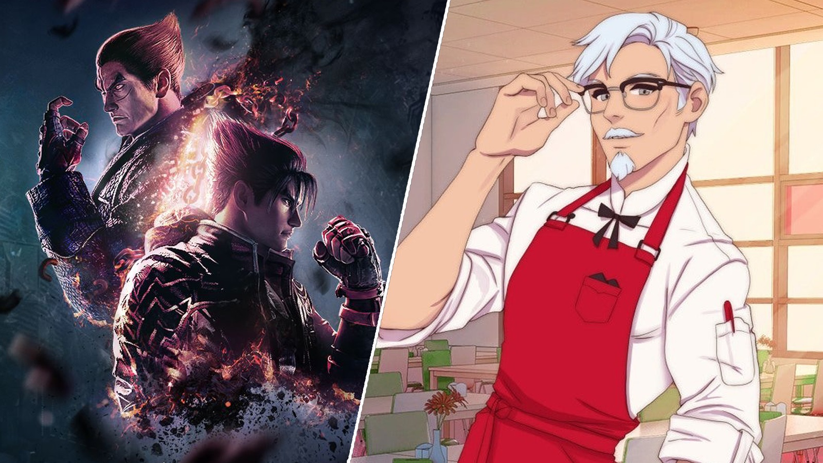 Katsuhiro Harada szerette volna szerepeltetni a Tekken-sorozatban a KFC arcát
