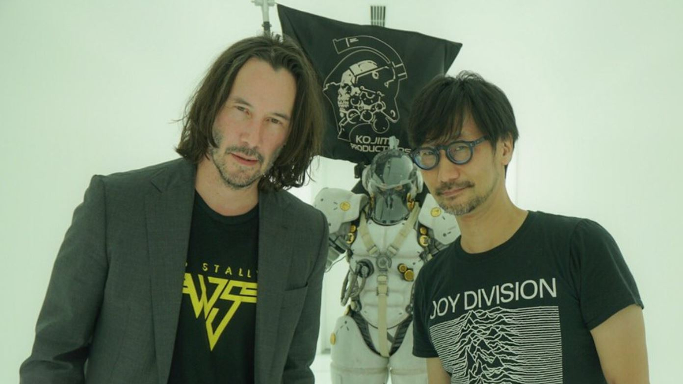 Keanu Reeves is meglátogatta a Kojima Productions stúdióját