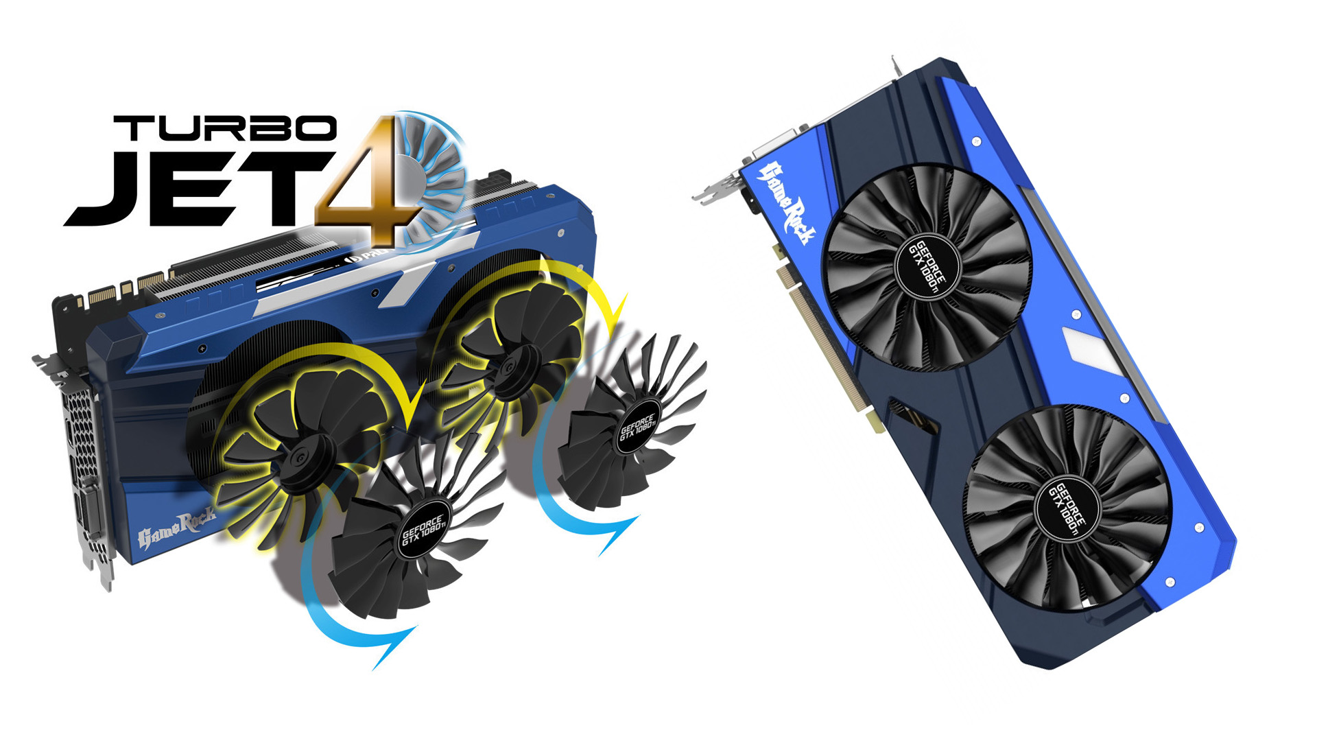 Kékben pompázik a Palit új csúcskártyája