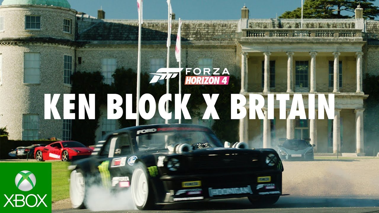 Ken Block is beveszi Britanniát a legújabb Forza Horizon 4 traileren