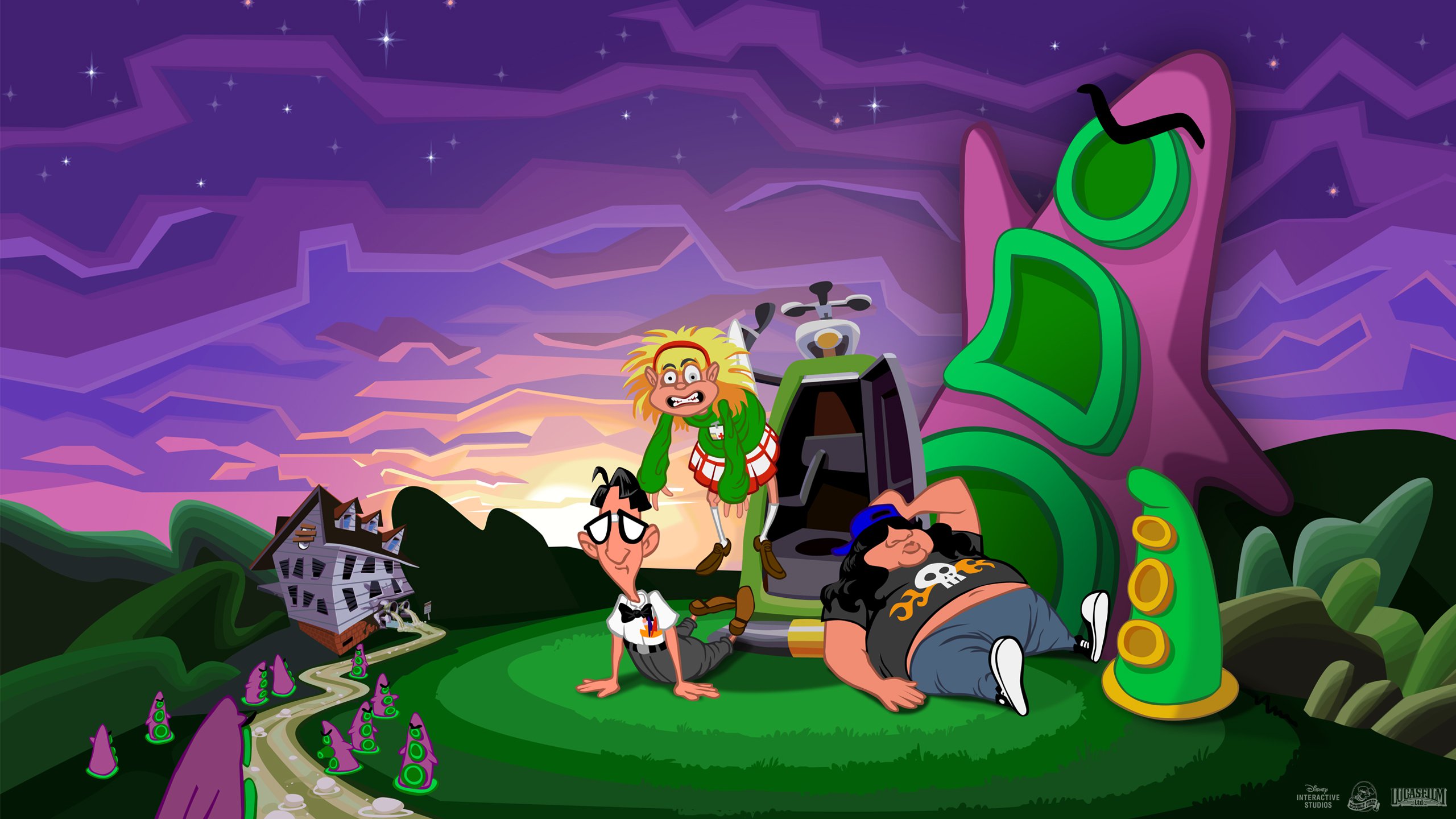 Képeken a Day of the Tentacle Special Edition