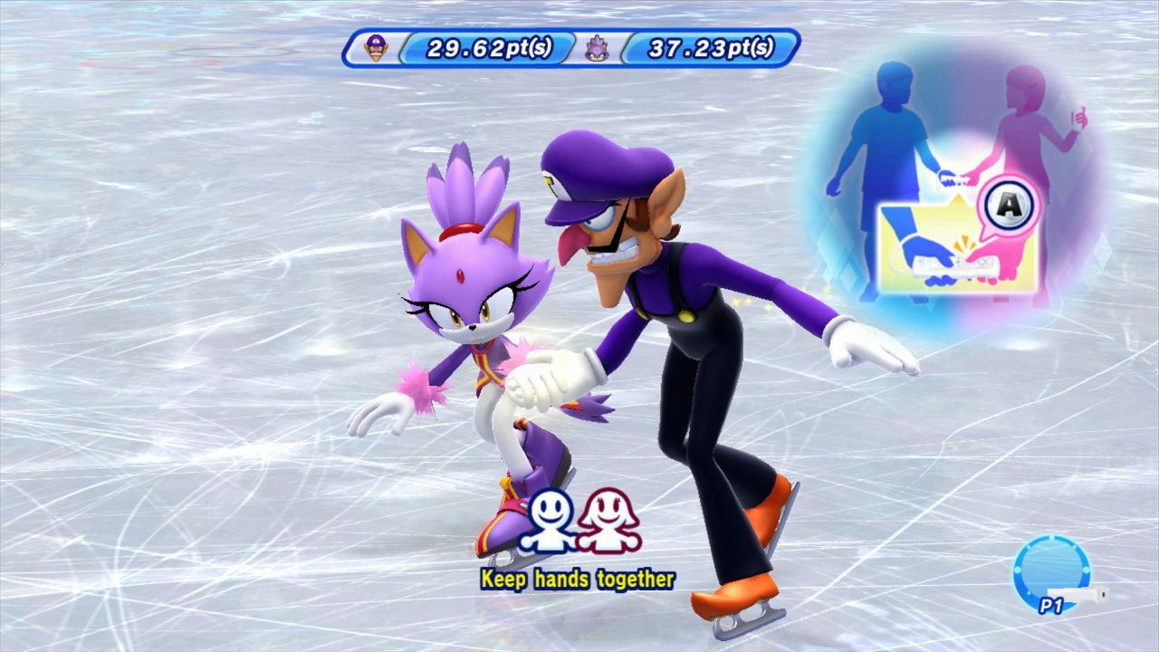 Képeken a Mario & Sonic at the Sochi 2014 Olympic Winter Games