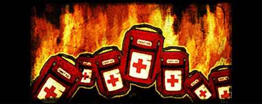 Kérjük ellenőrizze játék előtt rendelkezik-e elegendő kötszerrel!