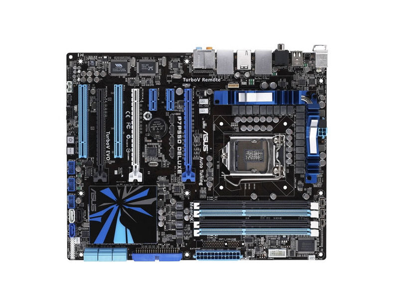 Készül az Asus legújabb P7P55D Deluxe alaplapja