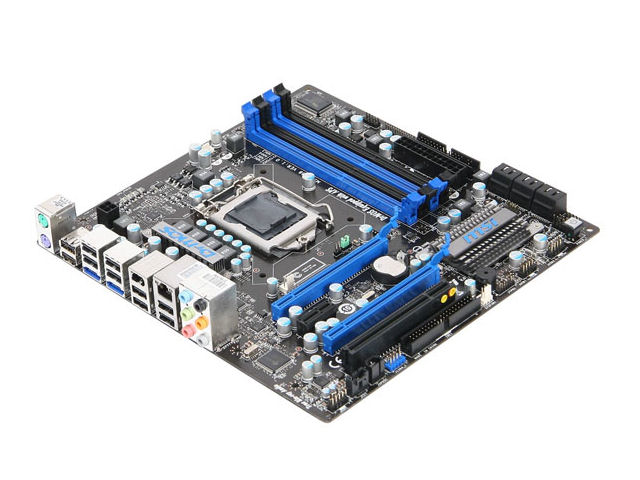 Készül az MSI legújabb P55M-GD45 alaplapja