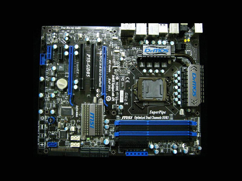 Készül az MSI új P55-GD85 alaplapja