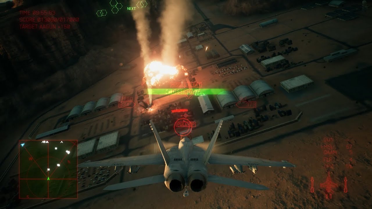 Két teljes küldetés is megnézhető az Ace Combat 7: Skies Unknown-ból