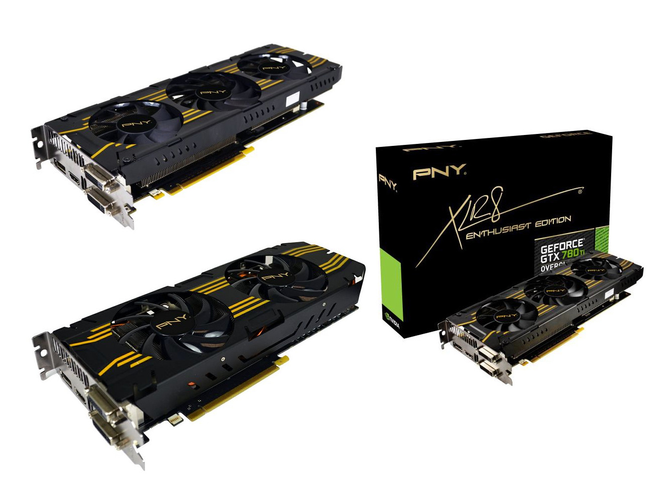 Két GeForce GTX 780 Ti modellt mutott be a PNY