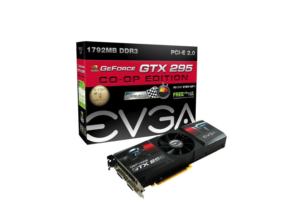 Két új GeForce GTX 295 gyorsító az EVGA-tól