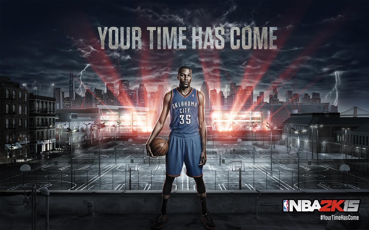 Kevin Durant kerül az NBA 2K15 borítójára