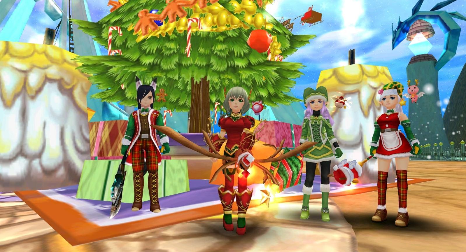 Kezdetét vette a Fiesta Online 2010-es karácsonyi partija