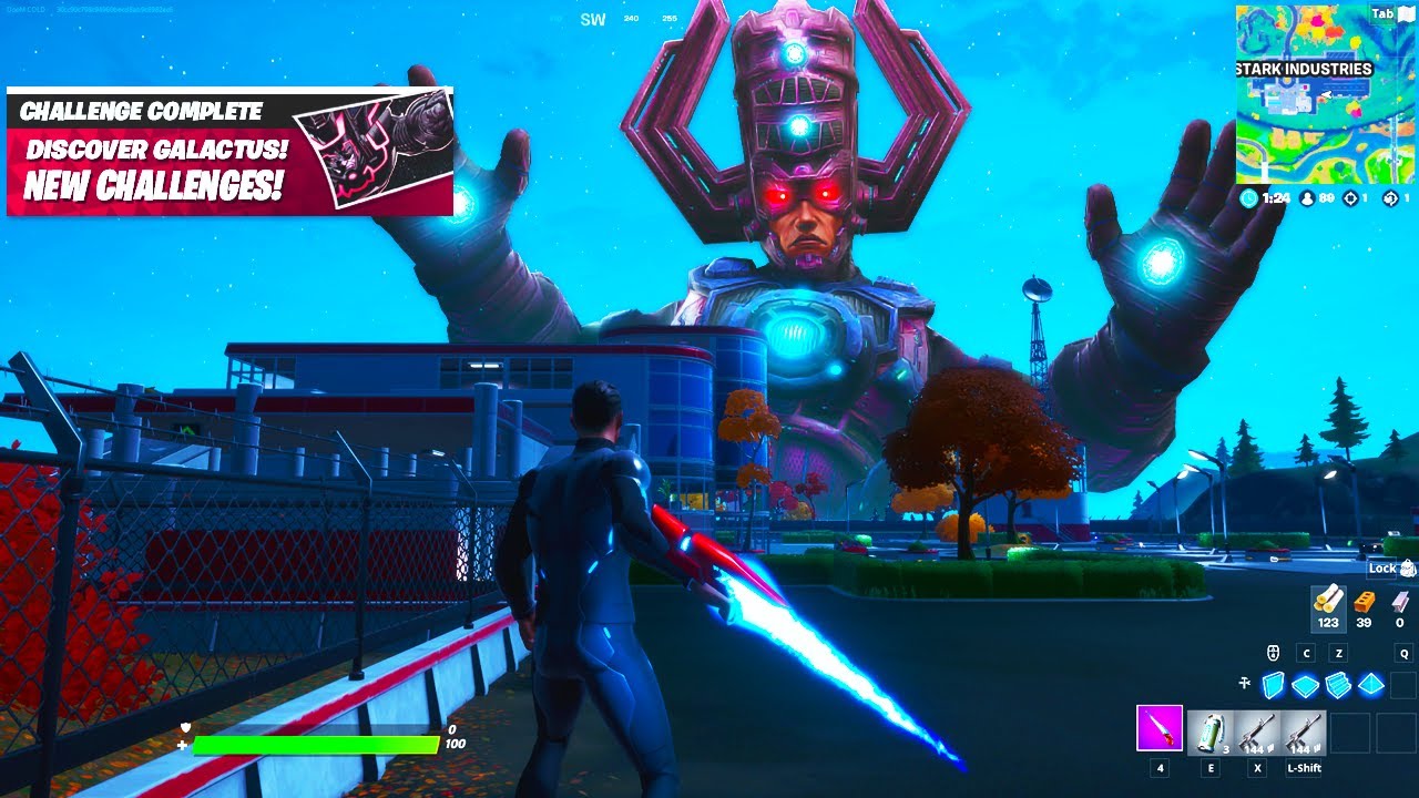 Már meg is találták Galactus titkos bázisát a Fortnite-ban