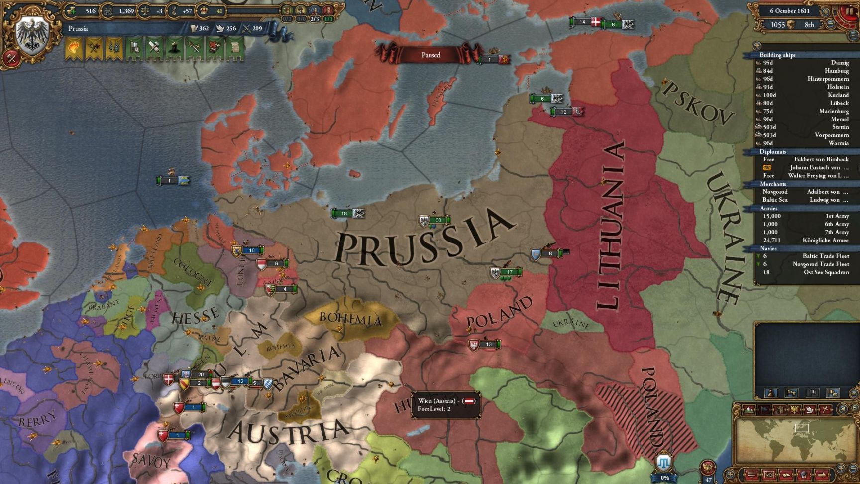 Kiegészítők érkeznek az Europa Universalis IV-hez és a Crusader Kings II-höz