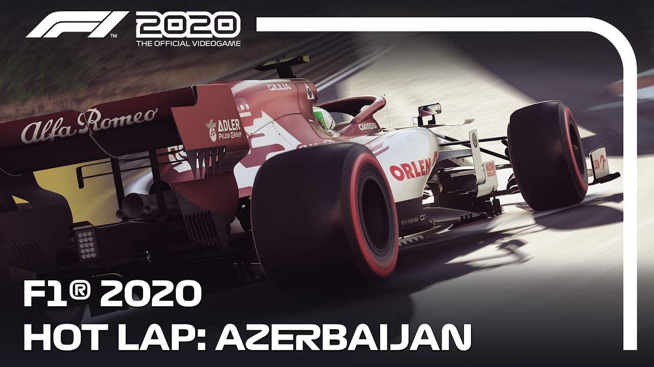 Kifejezetten látványos képsorokat kaptunk a F1 2020 azerbajdzsáni helyszínéről