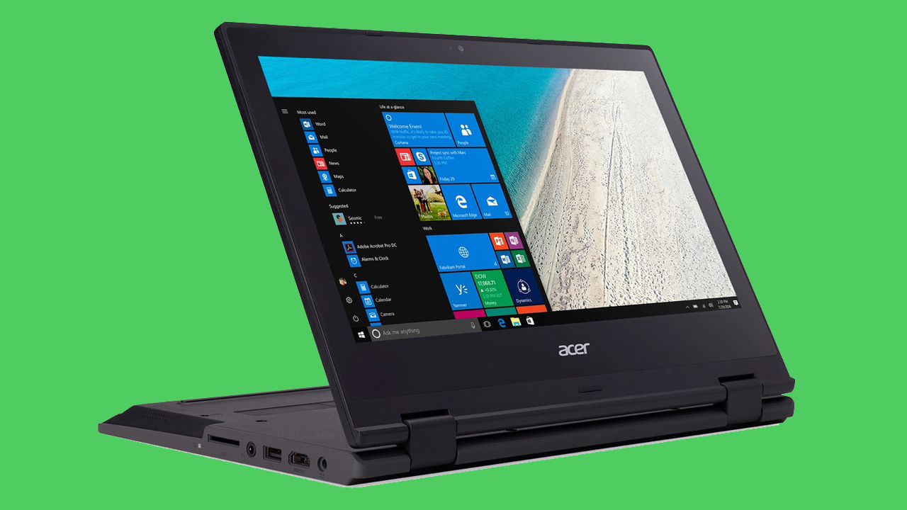 Kihajtható kijelzőt kapott az új Acer TravelMate laptop