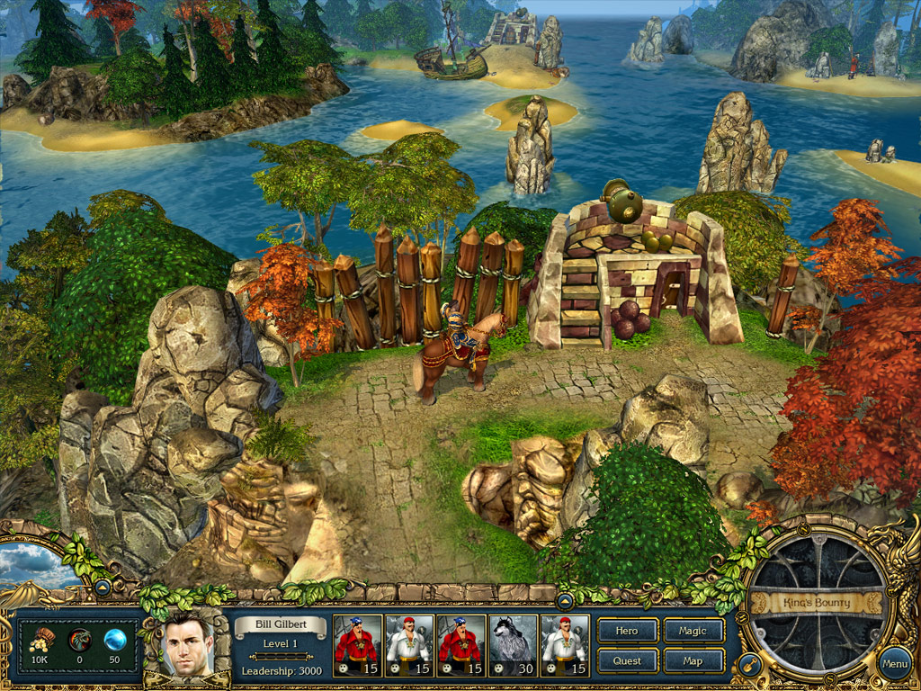 King’s Bounty: The Legend mozgó anyag