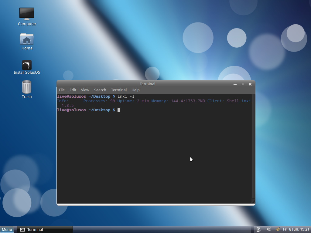 Kipróbálható a SolusOS 2 harmadik alfa kiadása