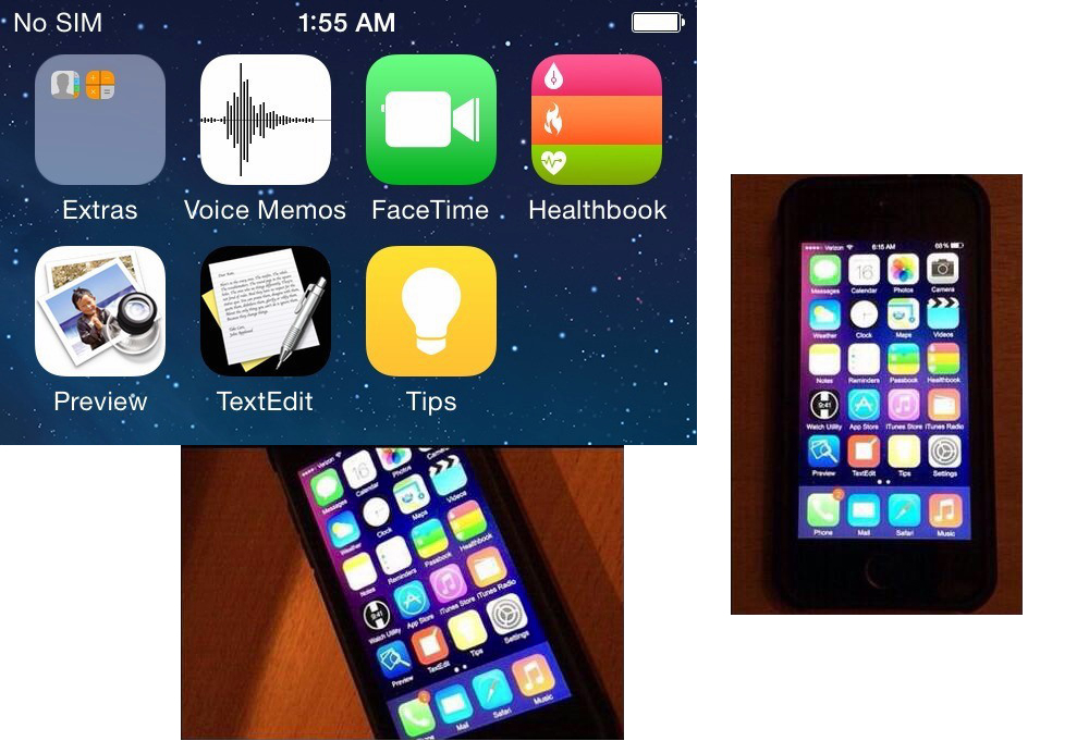 Kiszivárgott képeken az iOS 8