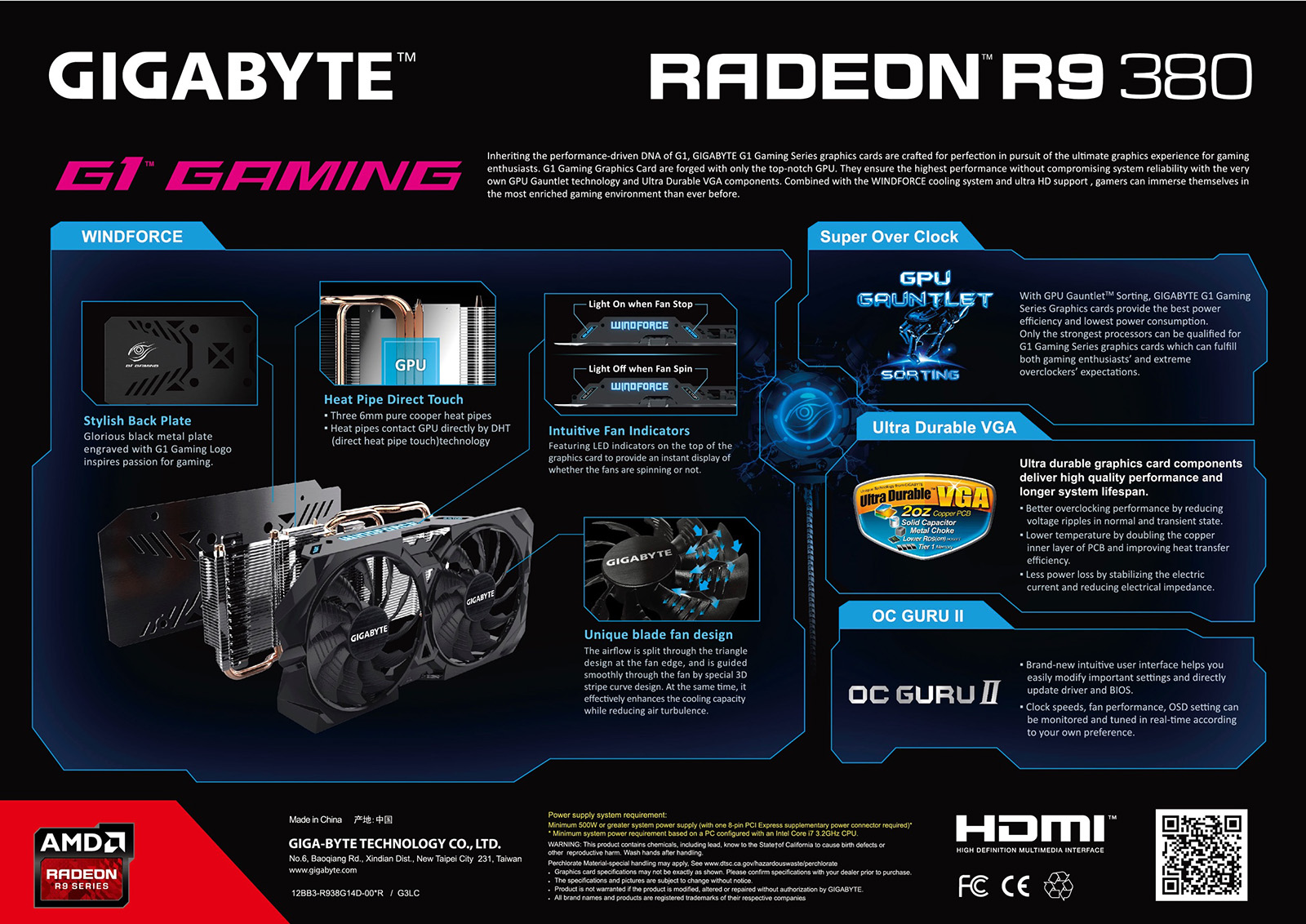 Kiszivárgott néhány információ a Gigabyte Radeon R9 380 G1 Gaming-ről