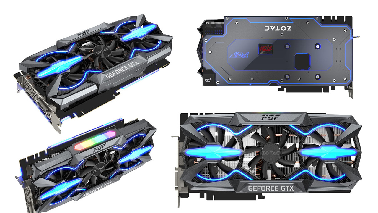 Komoly potenciállal érkezik a Zotac GTX 1080 Ti PGF Edition
