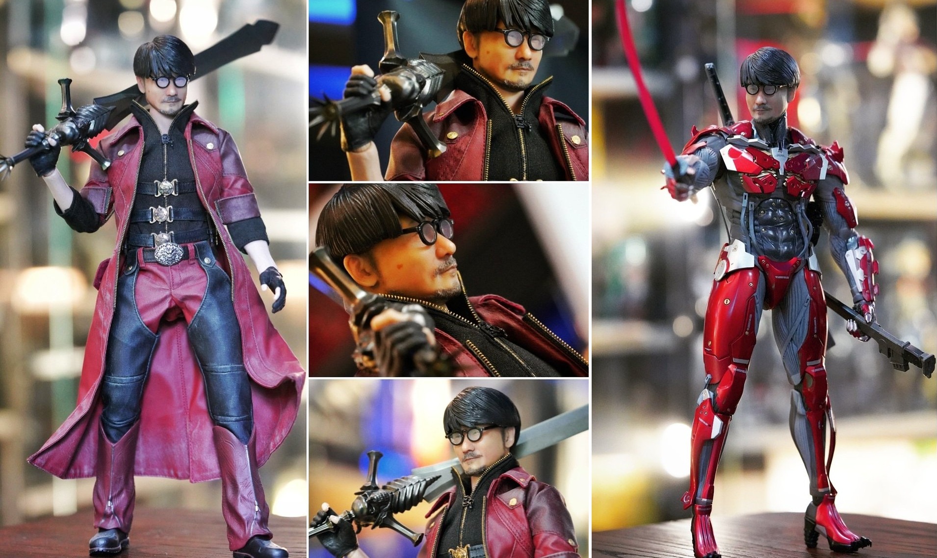 Konami May Cry, avagy ilyen lenne a Dante-testű Hideo Kojima akciófigura