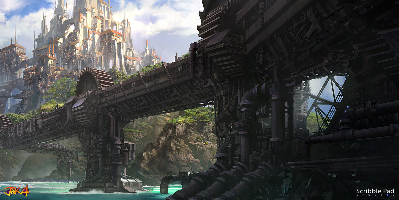 Koncepciós képeken a törölt Jak and Daxter 4