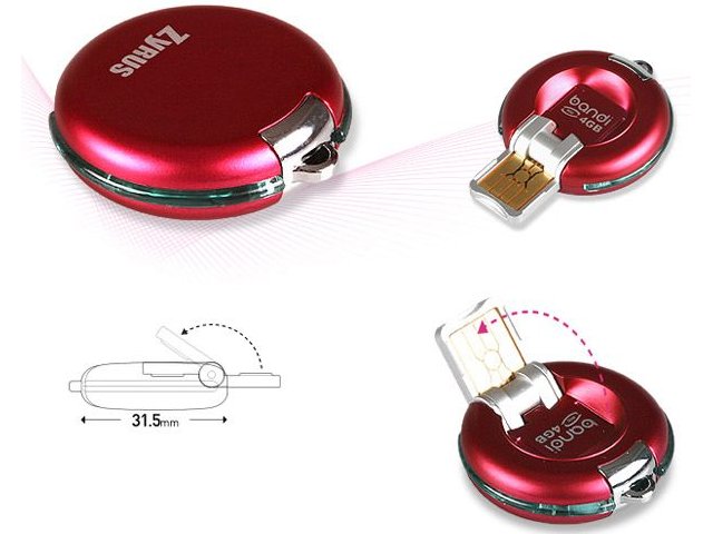 Kör alakú USB stick