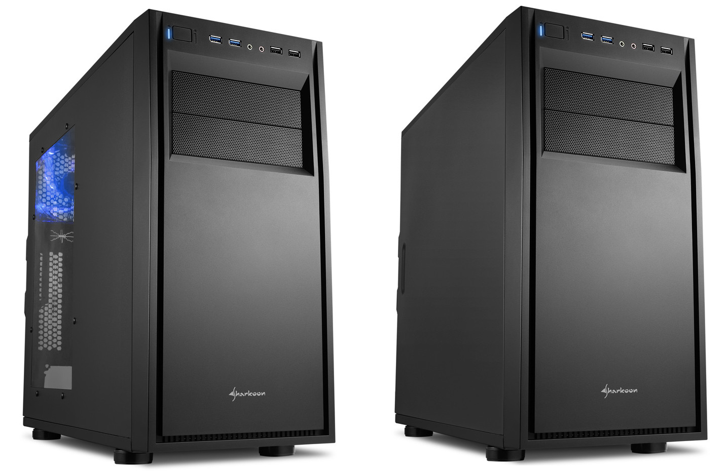 Középkategóriás számítógépházat mutatott be a Sharkoon