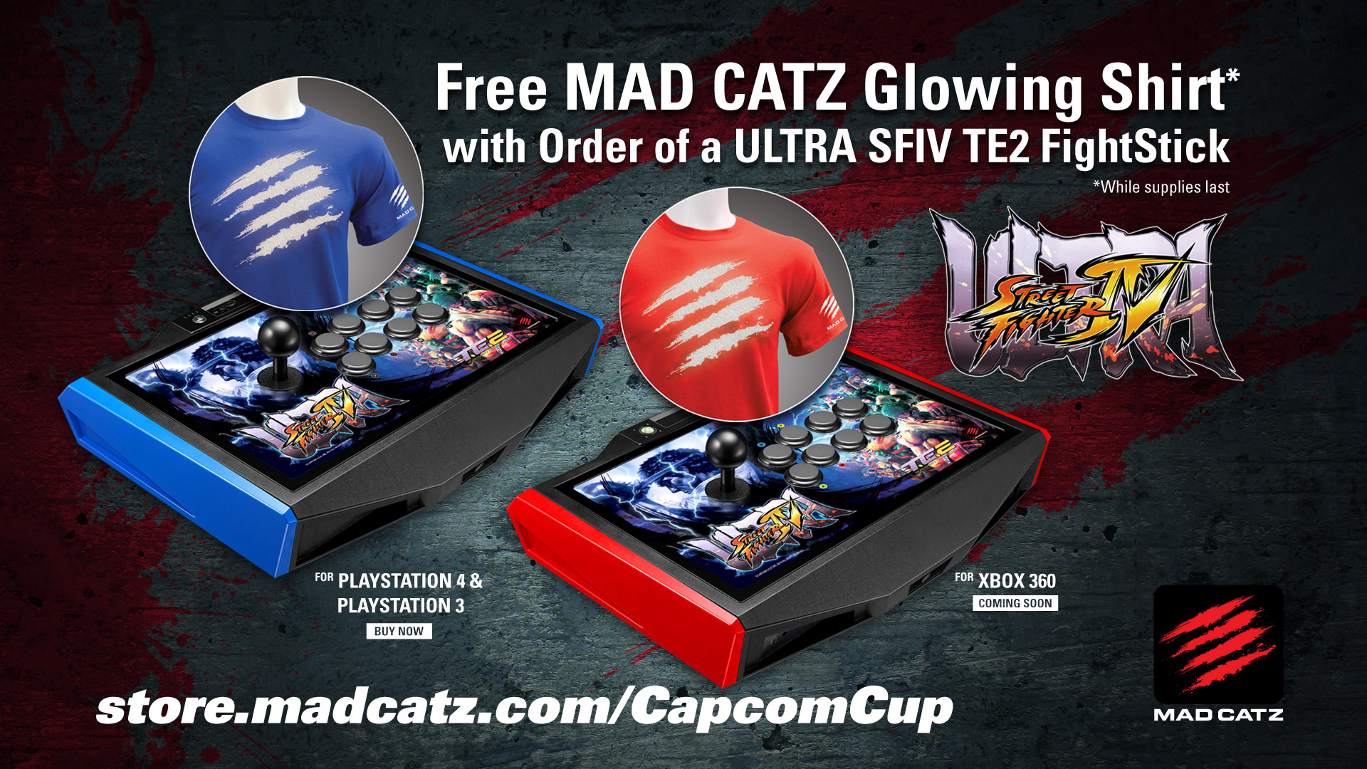 Különleges Street Fighter V kontrolleren dolgozik a Mad Catz és a Capcom