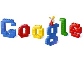 Lego-téma a Google-on