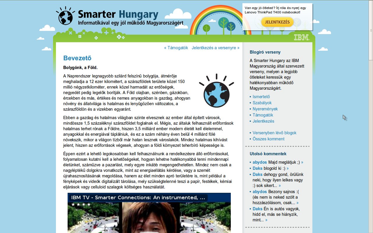 Lenovo laptop, Xbox 360, Wii, LG telefon egyetlen blogért – Smarter Hungary