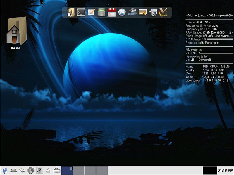 Letölthető a 4MLinux Game Edition legfrissebb kiadása
