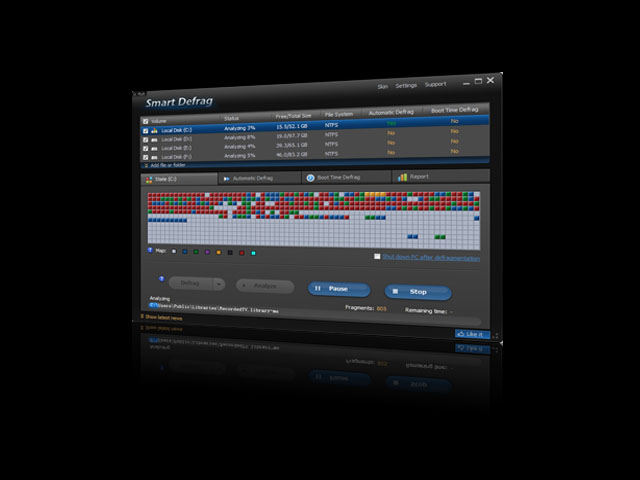 Letölthető az IObit SmartDefrag legfrissebb kiadása