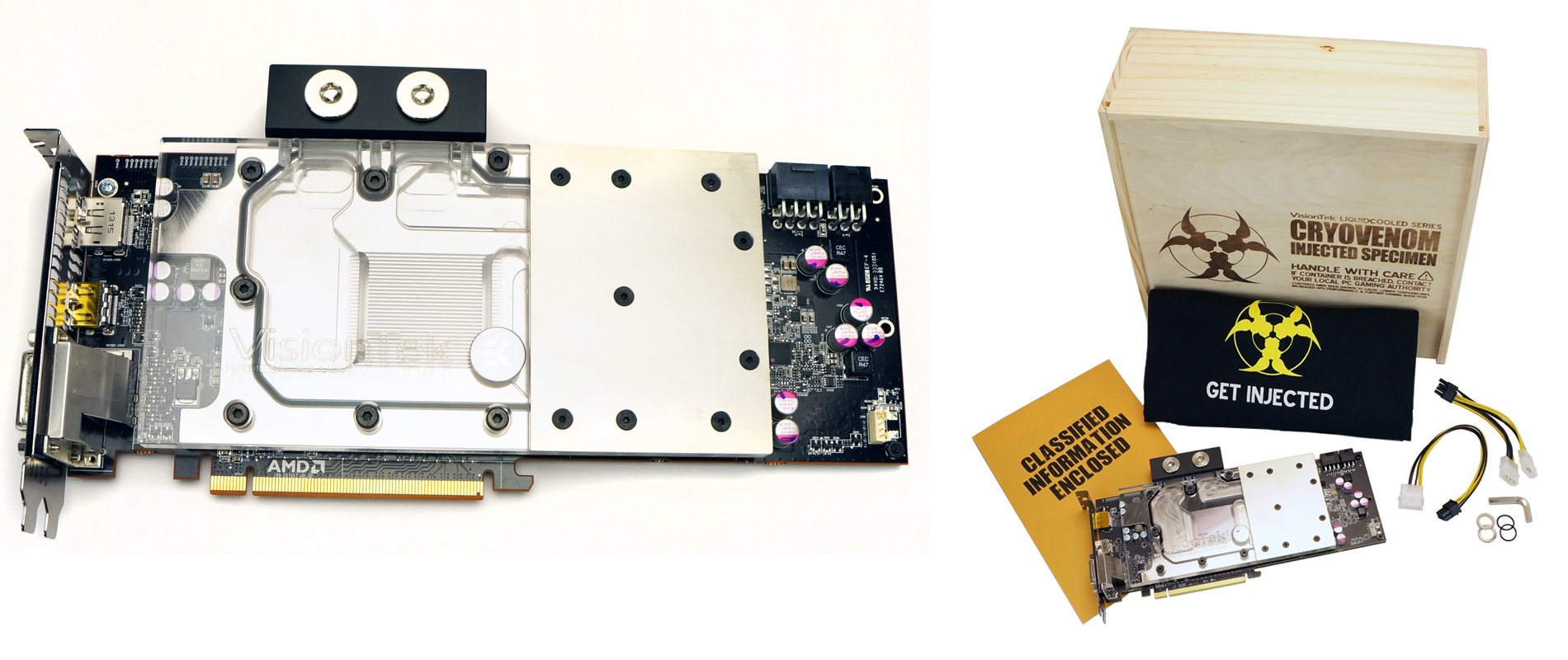 Limitált kiadású CryoVenom R9 290 modellt érkezett a VisionTek műhelyéből