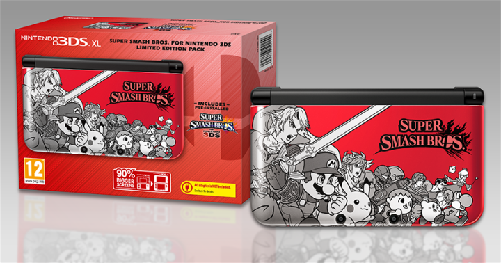 Limitált Super Smash Bros 3DS XL kiadás Európában