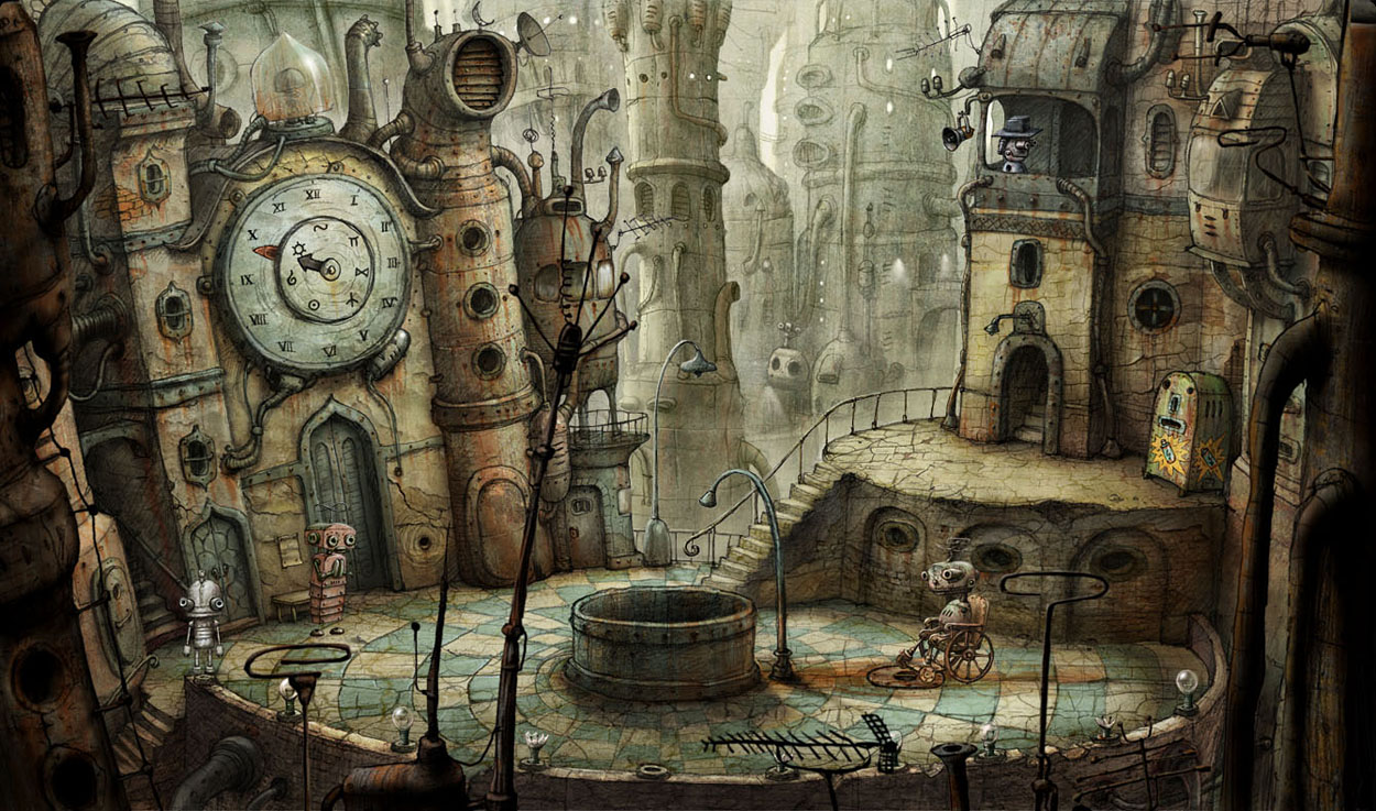 Machinarium: Októberben érkezik a kalandos masina