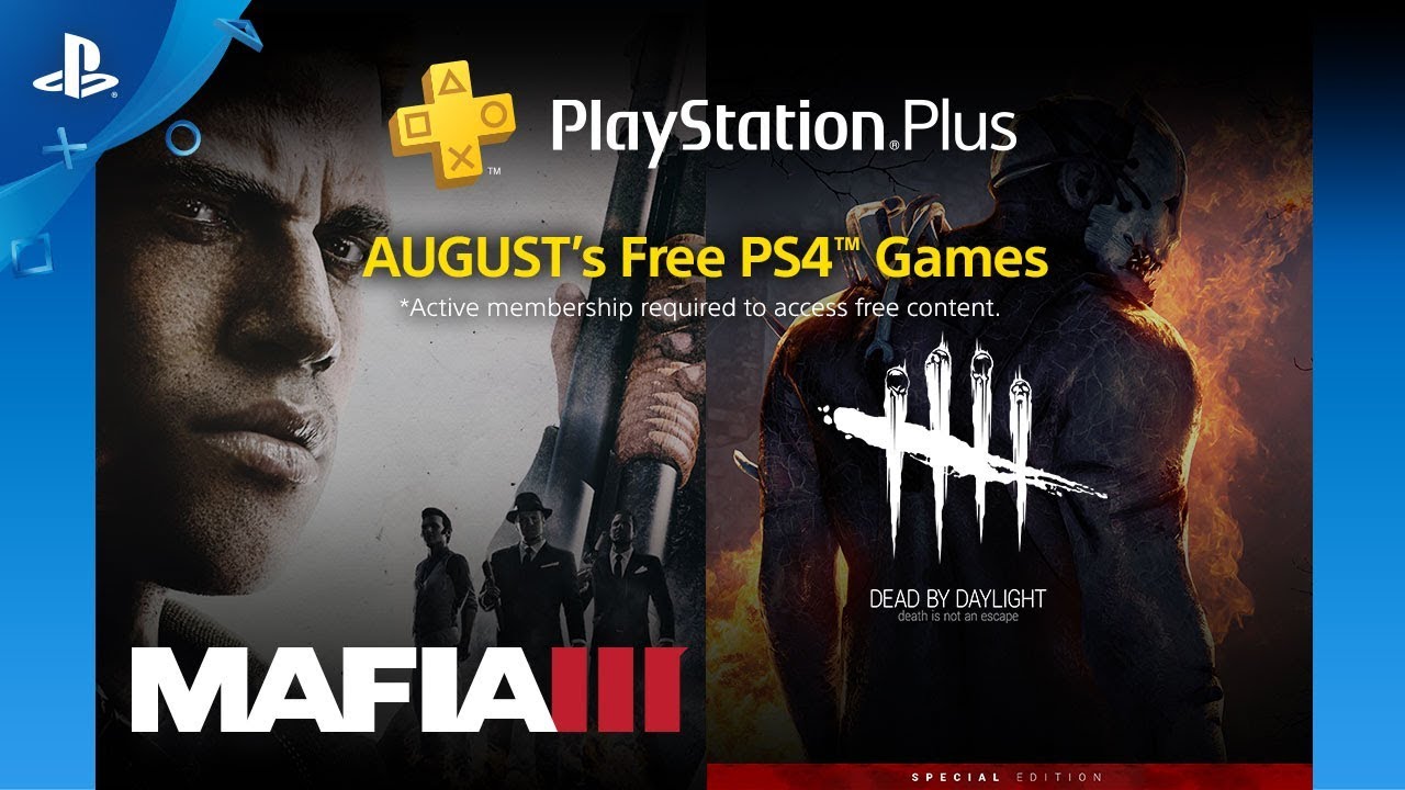 Mafia III és Dead by Daylight az augusztusi PS Plus játékok között