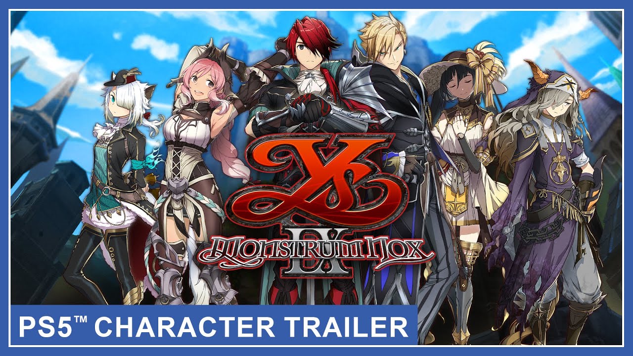 Májusban érkezik PS5-re a Ys IX: Monstrum Nox