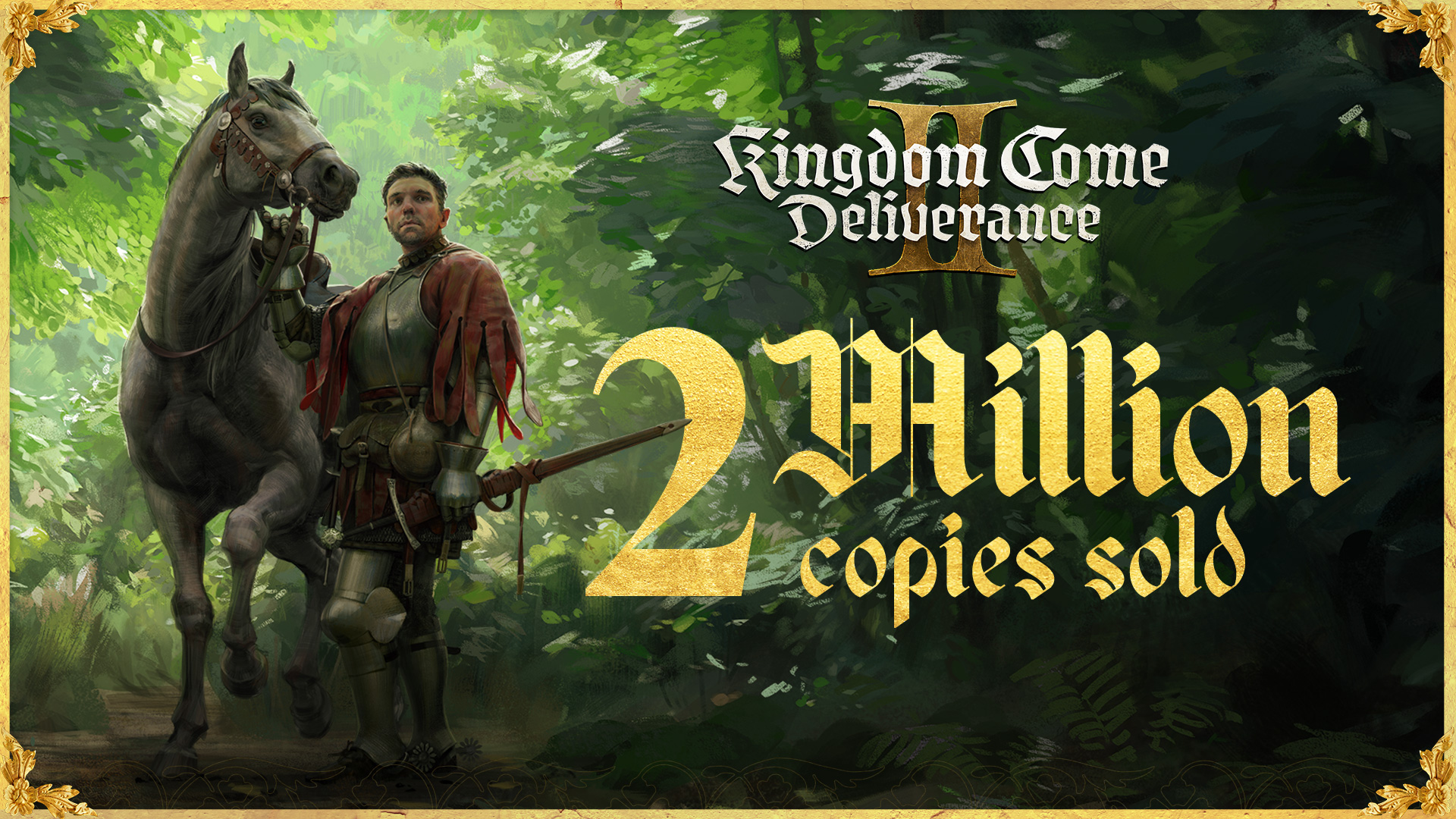 Már 2 millió példányban fogyott a Kingdom Come: Deliverance II