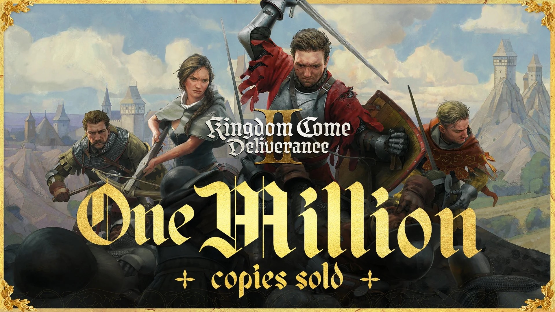 Már az első 24 órában meghaladták az 1 milliót a Kingdom Come: Deliverance II eladásai