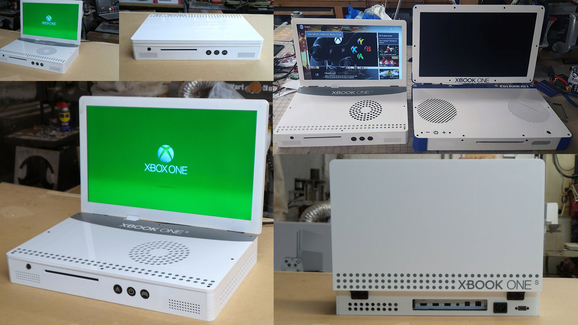 Már az Xbox One S-ből is készítettek laptopot