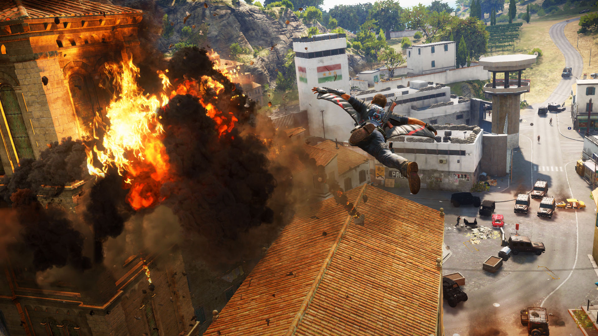 Már majdnem kész a Just Cause 3: Sky Fortress DLC