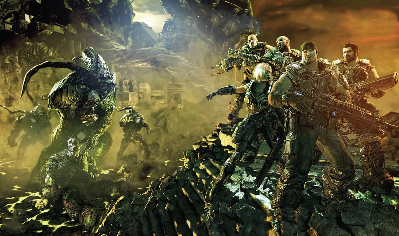 Már az Xbox LIVE polcain feszít a Gears of War 3 Fenix Rising map pakk