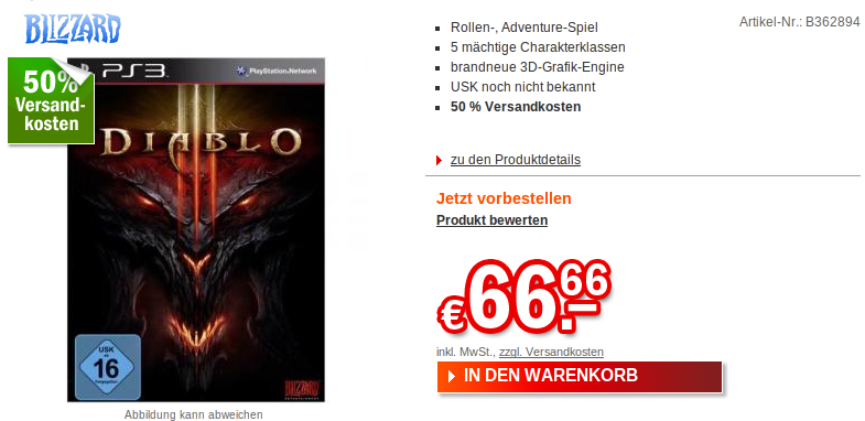 Már idén megjelenhet a PS3-as Diablo III?