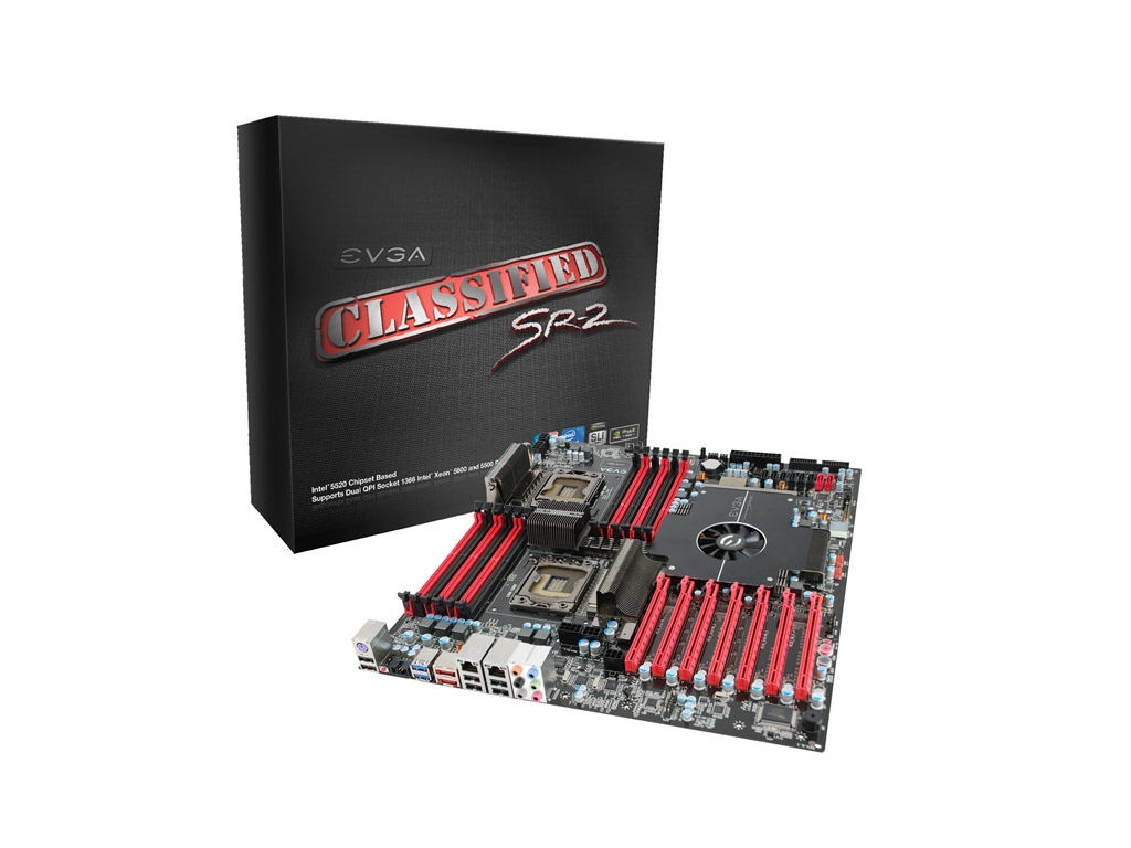Már előrendelhető az EVGA Classified SR-2 alaplapja
