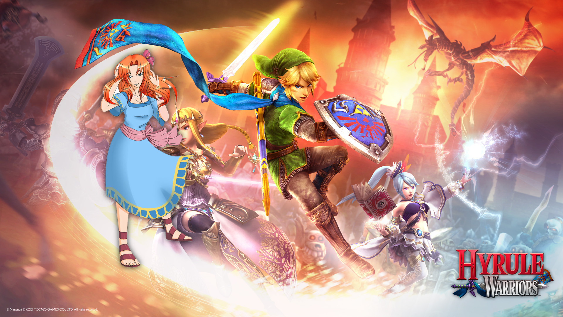 Marin is csatlakozik a Hyrule Warriors harcosaihoz