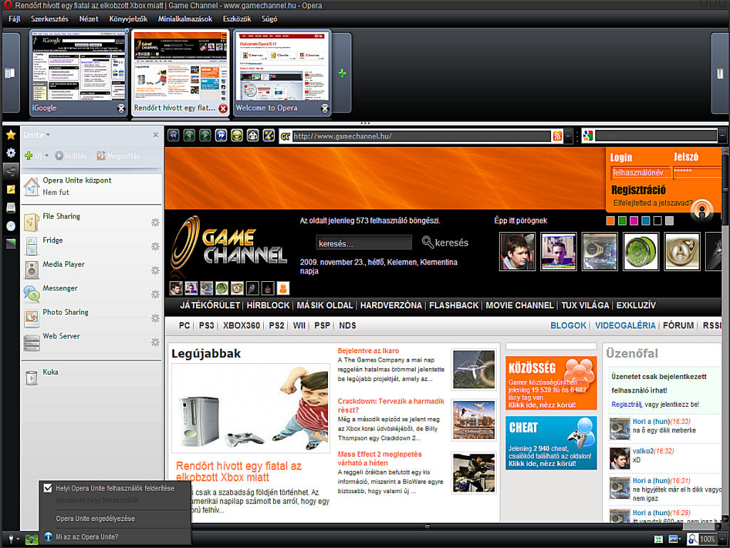 Már letölthető a legújabb Opera 10.10